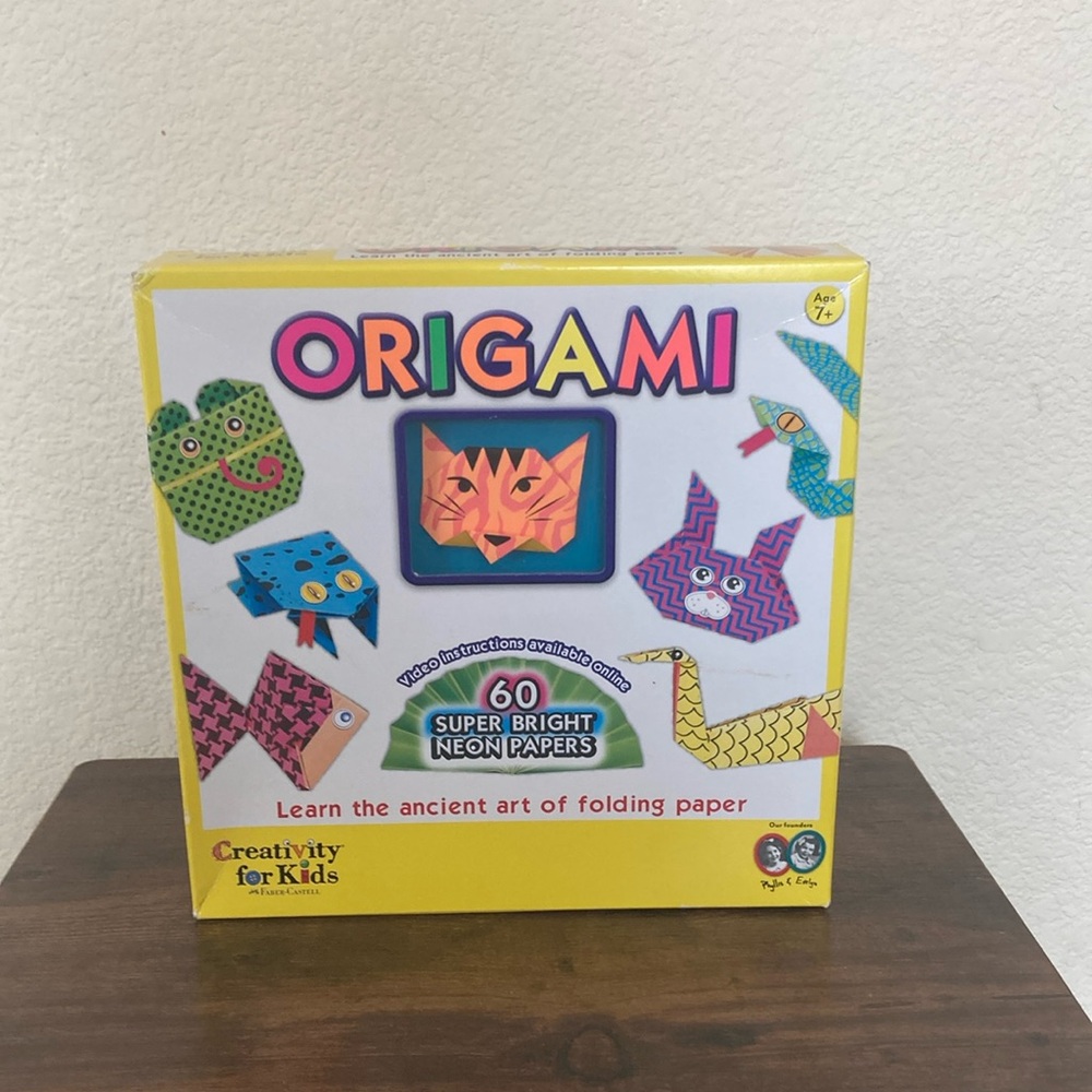Yellow Learning Origami Toy Kit